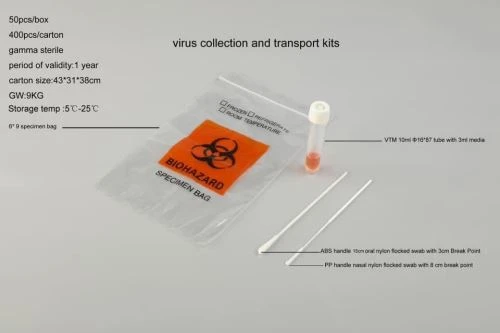 VTM Corona Nylon Nasenkehle Schwabe Medizinisches Kit mit FDA CE