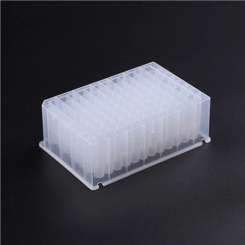1,2 ml 96 runde Löcher Deep Well Platte mit U-förmigem Boden