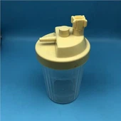 350ML 500ML 6PSI Bubble Luftbefeuchter Wasserflasche für Sauerstoffkonzentrator